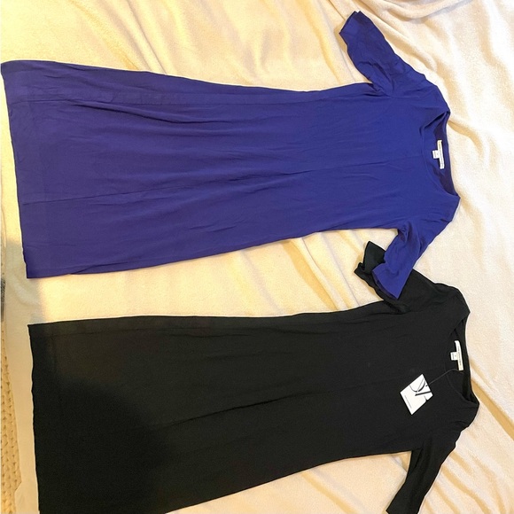 Bundle of (2) Diane Von Furstenberg Raquel Scoop Neck Dresses sz M. DVF $350 - Picture 6 of 12